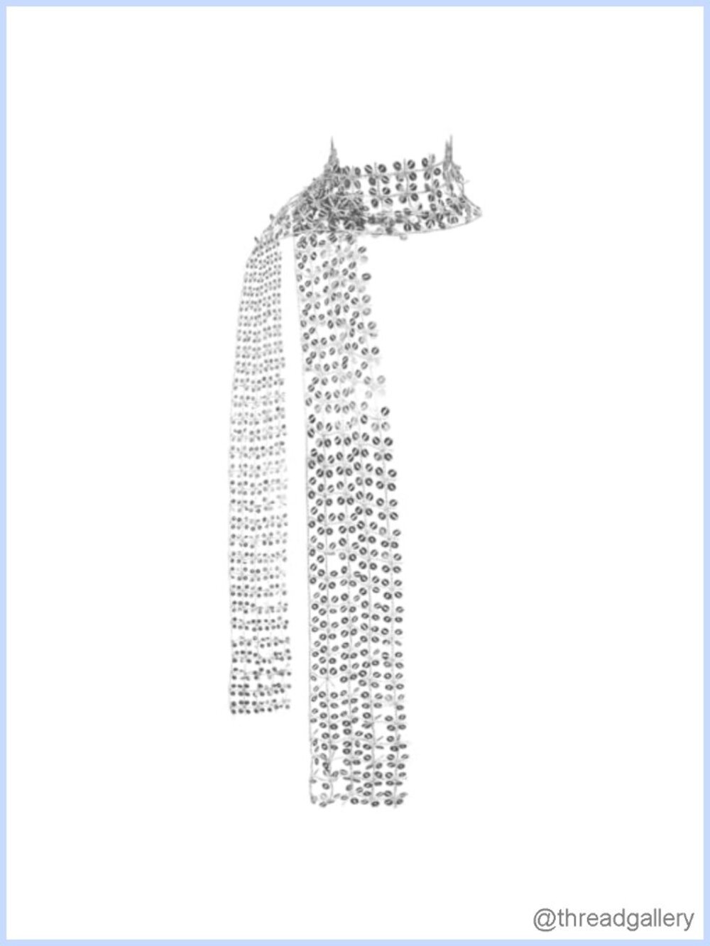 Sequin Scarf for Women, Lightweight Glitter Neck Scarf Skinny Shawl